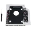 Hot 9.5mm 12.7mm Aluminum 2nd Second Hdd Caddy 9.5mm SATA 3.0 Optibay 2.5'' SSD DVD CD-ROM Enclosure Adapter Hard Disk Drive - Image 4