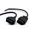 Newest OBD2 16Pin Male Plug Connector For ELM327 Extension Adapter OBD Cable OBDII ODB2 16 Pin OBD Adaptor Opening Female Cable - Image 3